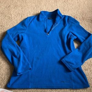 Eddie Bauer Blue Fleece